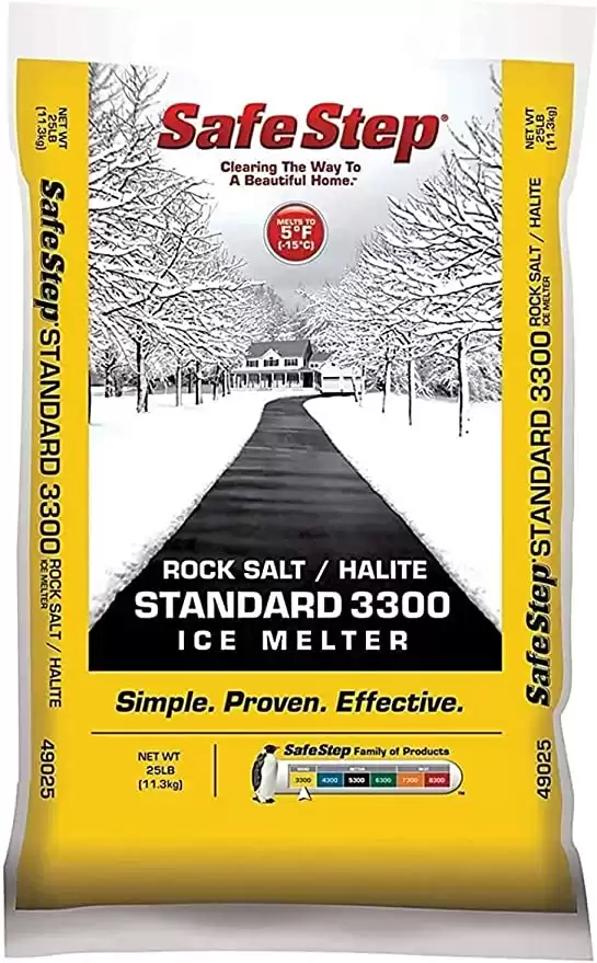 Rock Salt Ice Melter