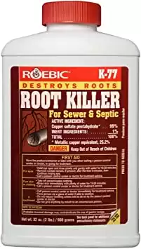 Root Killer For Sewer And Septic Systems